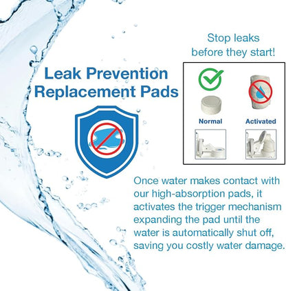 20mm 10 to 50 Pack Leak Stop Valve Replacement Pads, US Company! Support - Image 2