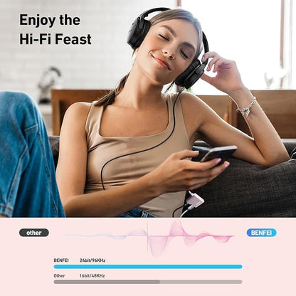 BENFEI USB C to Audio Jack Adapter - Image 3