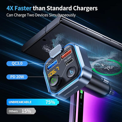 UNBREAKcable Bluetooth 5.3 FM Transmitter - Image 3