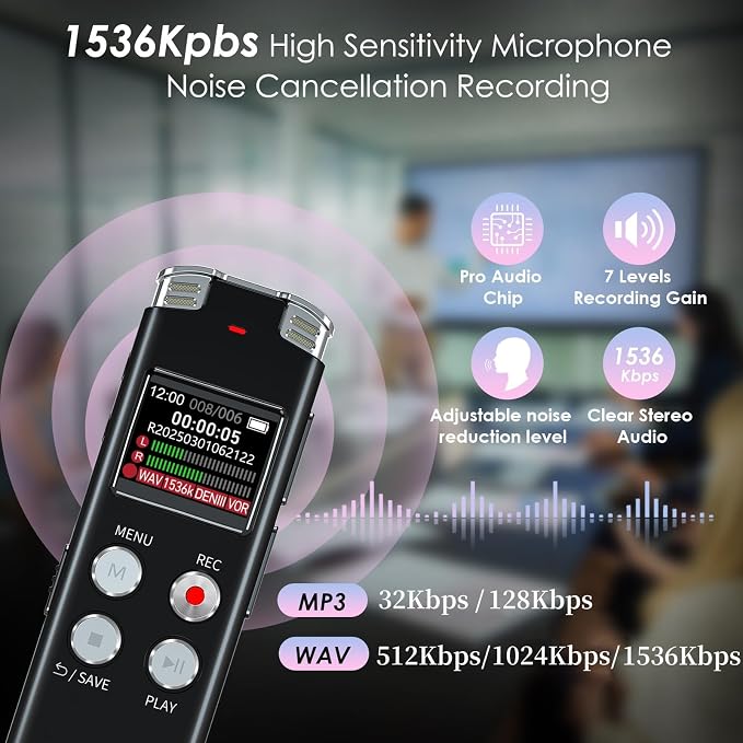 64GB Digital Voice Recorder - Image 2