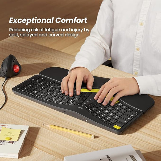 Nulea Wireless Ergonomic Keyboard, Split Keyboard - Image 2