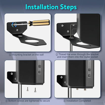 Wall Mount Kit for Nighthawk Router, WIFI7 Mesh System for RS200 RS280 RS300 - Image 4