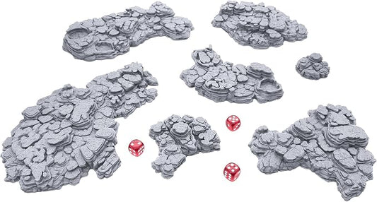 EnderToys Grotto Floors by Printable Scenery, 3D Printed Tabletop RPG Scenery - Image 2