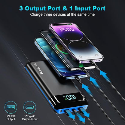 Portable Charger Power Bank 52800mAh Powerbank PD 30W and QC 4.0 Fast Charging - Image 3