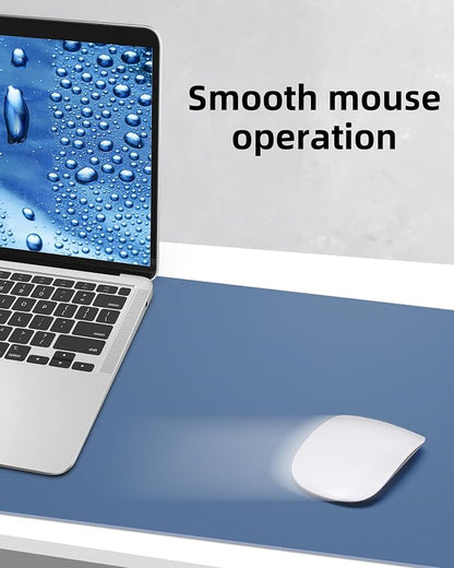 AFIING Leather Desk Pad Protector, Mouse Pad, Office Desk Mat, Non-Slip PU - Image 6
