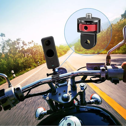 2 Pieces Camera Tripod Mount for Gopro Adapter 360°Adjustable Aluminum Alloy - Image 6