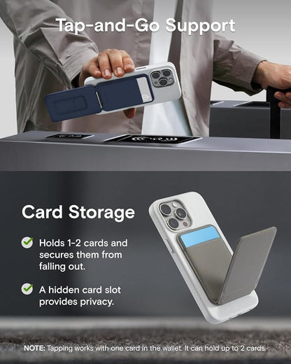 MOFT Phone Tripod Wallet, 3 in 1 Phone Stand MagSafe, NFC-Supported Magnetic - Image 5