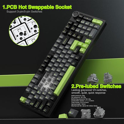 AULA F99 Pro Wireless Mechanical Keyboard - Image 6