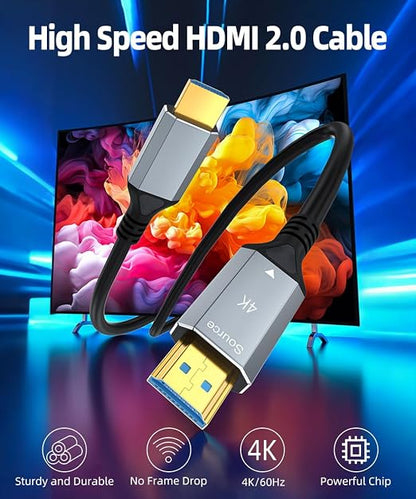 Fiber Optic HDMI Cable, Active Optical Cable High Speed HDMI Cord - Image 3