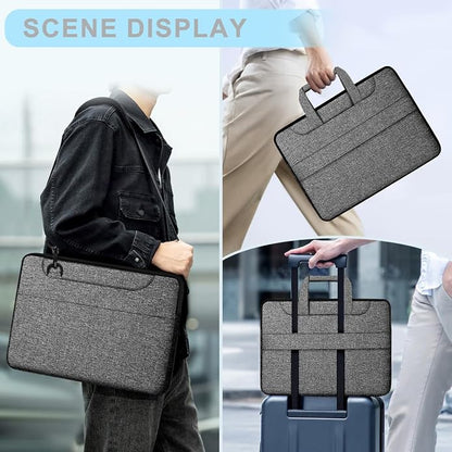 Universal Laptop Shoulder Bag 13-17.3 Inch Shockproof Briefcase - Image 6
