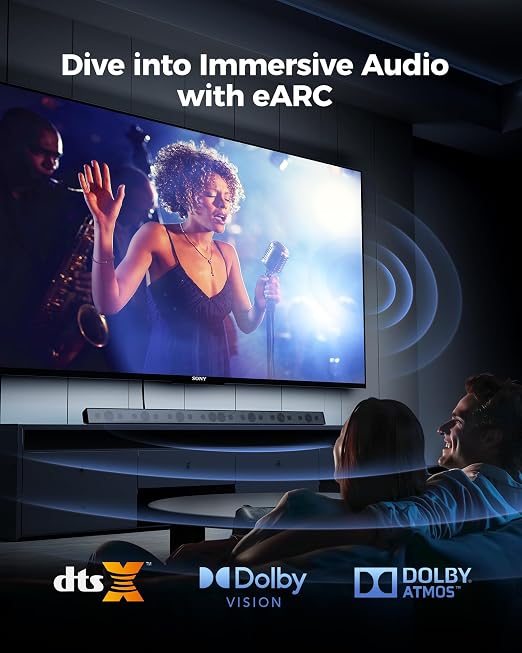Silkland HDMI eARC/ARC Cable 3.3FT, 8K Certified Ultra High Speed HDMI 2.1 - Image 3