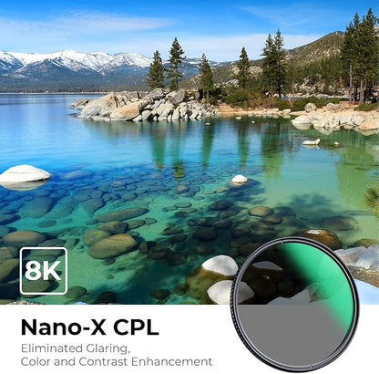 55mm Circular Polarizers Filter, K&F CONCEPT 55MM Circular Polarizer Filter HD - Image 2