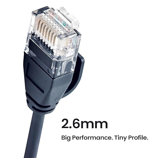 Plusivo Cat 6A Ethernet Cable 25 ft AWG 34 - Image 2