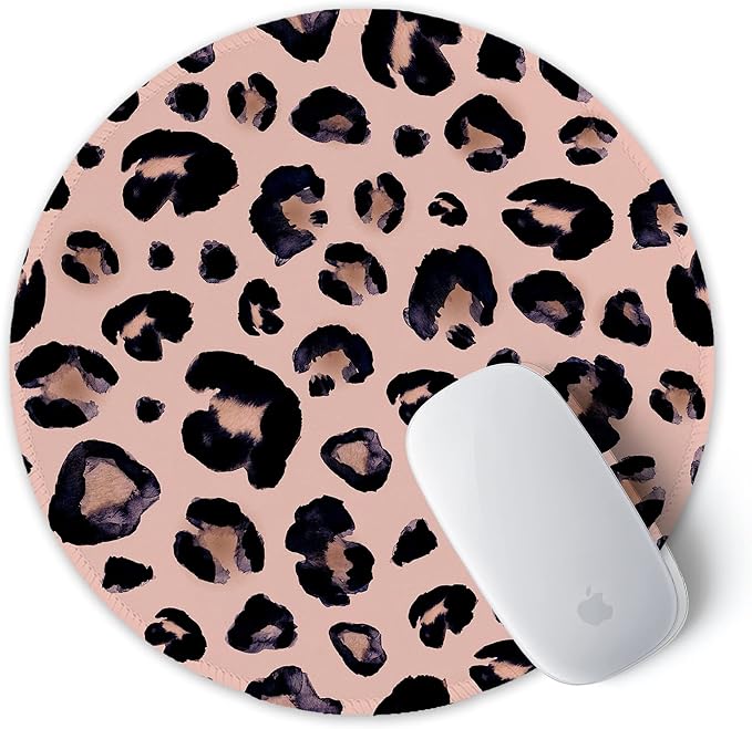 ITNRSIIET Round Mouse Pad with Stitched Edge Premium-Textured Waterproof - Image 2