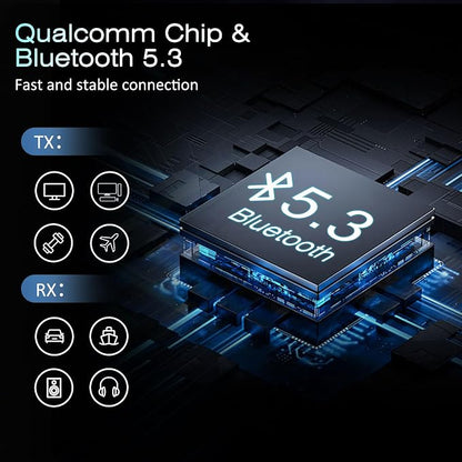 Bluetooth Transmitter Receiver, 2-in1 Wireless Adapter - Image 6