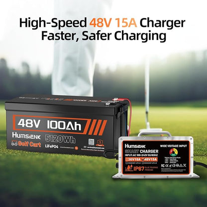 4PCS 48 Volt Lithium Battery for Golf Cart - Image 7