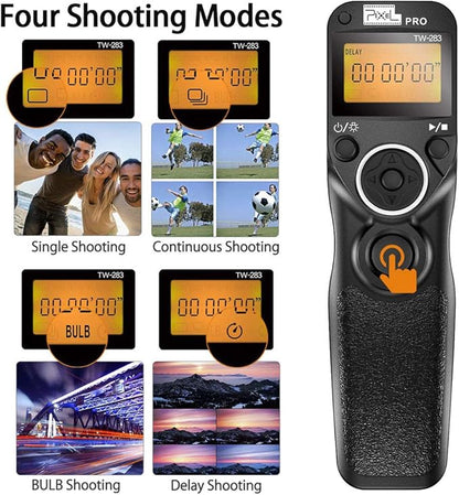 Pixel Wireless Shutter Release Cable Timer Remote Control TW-283 UC1 Compatible - Image 4