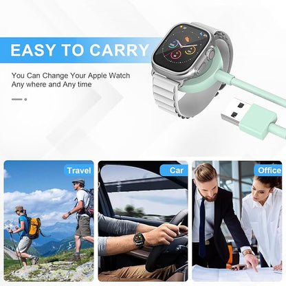 Fast Charger for Apple Watch Charger, Magnetic iWatch Charger to USB A Cable - Image 8