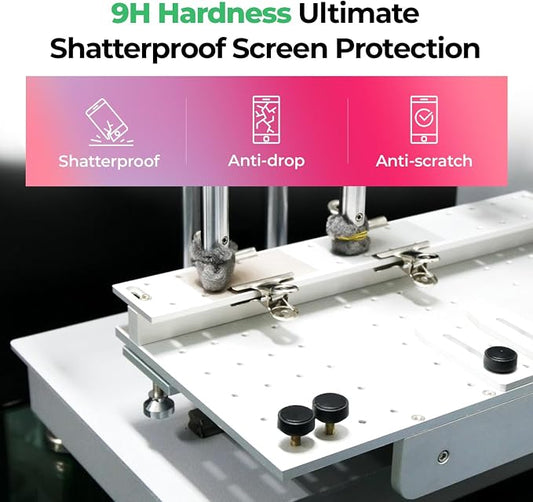 SIELO 2 Pack Matte Screen Protector iPhone 14 promax, 9H Hardness Shatterproof - Image 2
