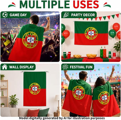 Flag Cape, Wearable Flag Costume, Be Suitable - Image 6