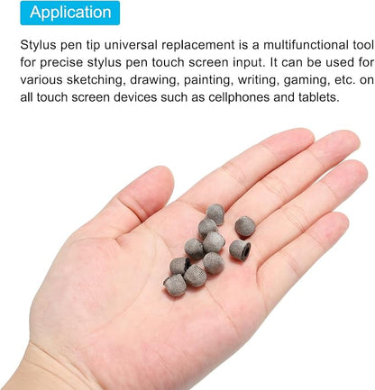 MECCANIXITY 12pcs 7mm Stylus Pen Fine Tips Conductive Fiber Capacitive Touch - Image 4