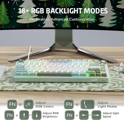 RK ROYAL KLUDGE R75 Mechanical Keyboard Wired - Image 7