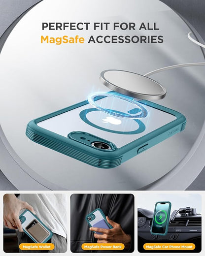 Miracase Magnetic for iPhone 16e Case Full-Body Phone - Image 6