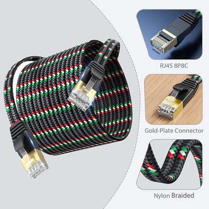 SNANSHI Cat 7 Ethernet Cable 10 ft - Image 5