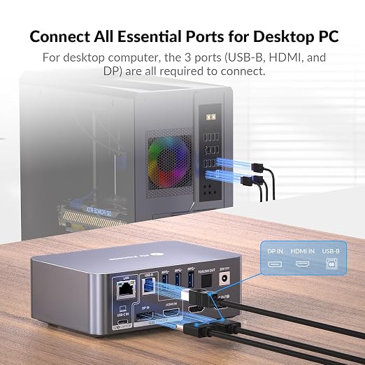 AV Access Docking Station Dual Monitor - Image 5