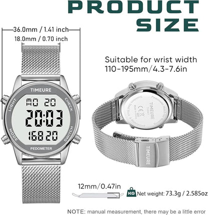 Women's Step Counter Pedometer Watch - Image 7