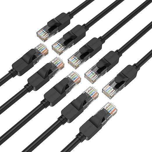 Cat 6 Ethernet Cable 20 ft, Indoor/Outdoor High Speed 10Gbps Internet Cable by Unknown