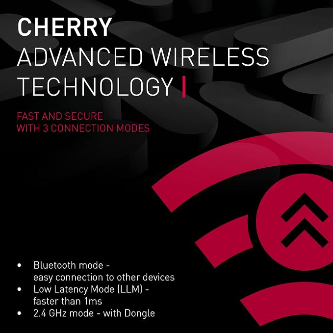 Cherry MX 3.0S Wireless Mechanical Gaming Keyboard. Aluminum Housing Built - Image 3