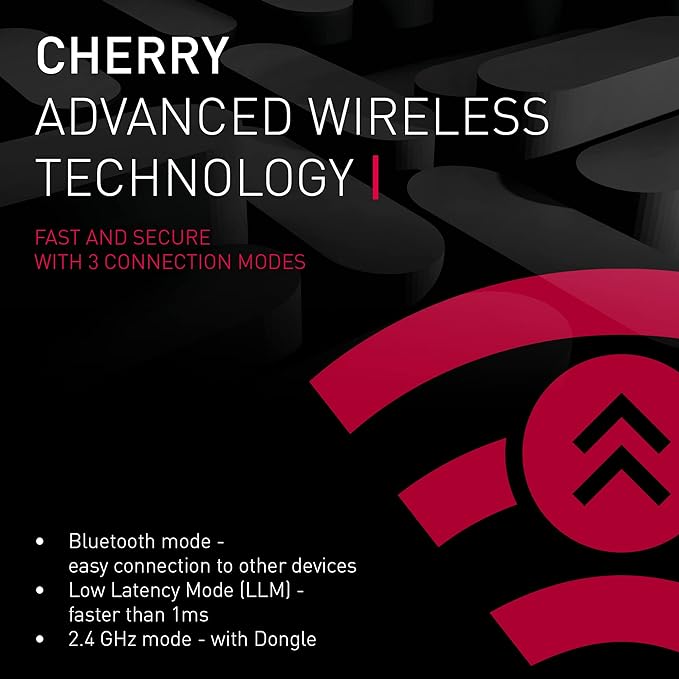Cherry MX 3.0S Wireless Mechanical Gaming Keyboard. Aluminum Housing Built - Image 3
