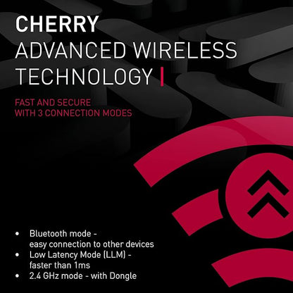 Cherry MX 3.0S Wireless Mechanical Gaming Keyboard. Aluminum Housing Built - Image 3