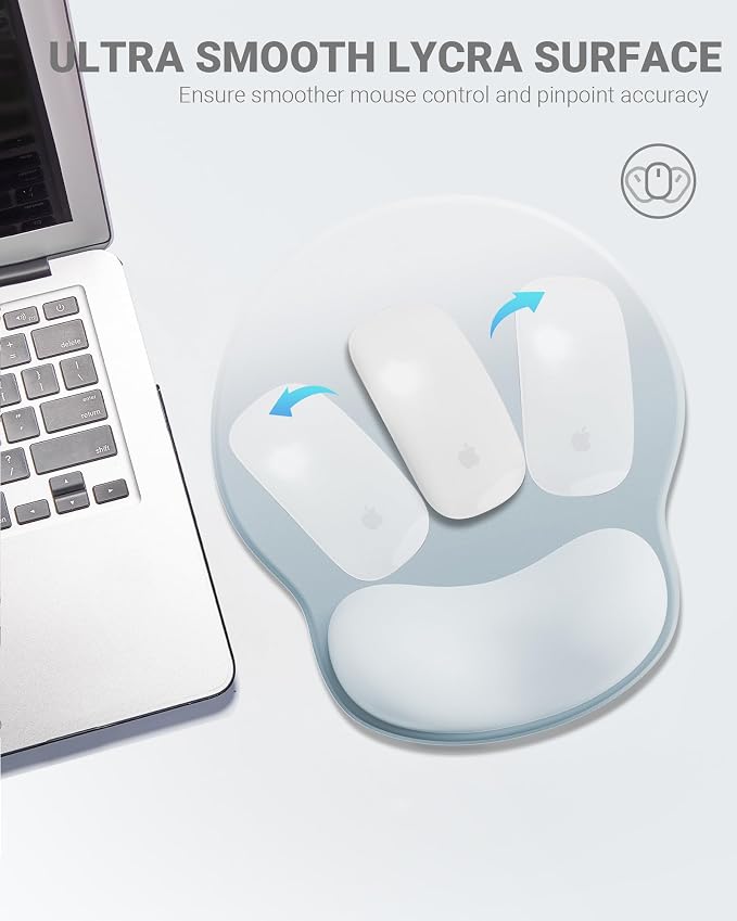 Ergonomic Mouse Pad Wrist Support, Comfortable Mouse Pad Wrist Rest, Relieve - Image 5