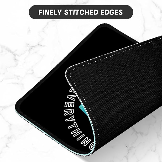 ITNRSIIET Mouse Pad with Stitched Edge Premium Textured Smooth Precise - Image 4