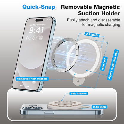 Magnetic Suction Cup Phone Mount - Image 3