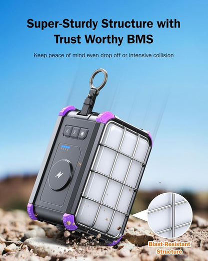 BROWEY Portable Power Station 153Wh Small Solar Generator - Image 5