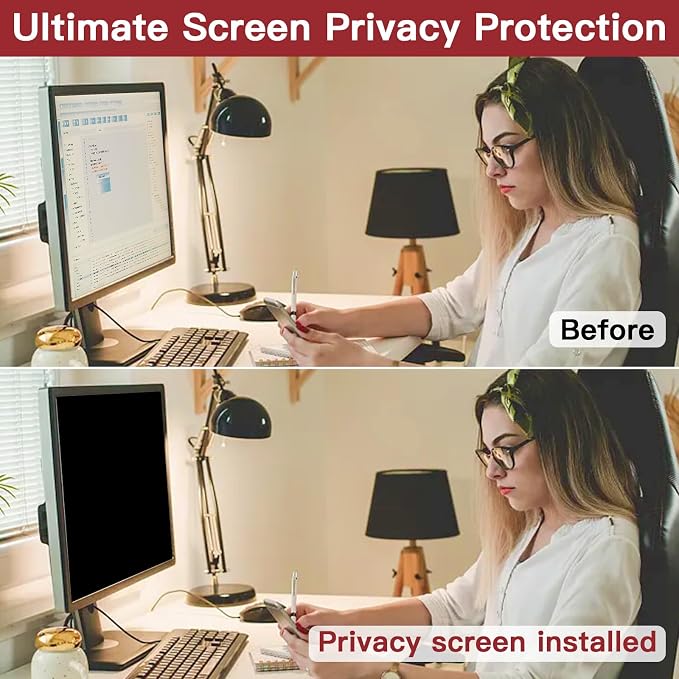 2 Pack 23.8 Inch Privacy Screen - Image 5