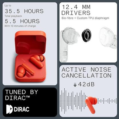 CMF Buds 2a Wireless Earbuds 2025 New Active Noise Cancelling 42dB Hybrid ANC - Image 4