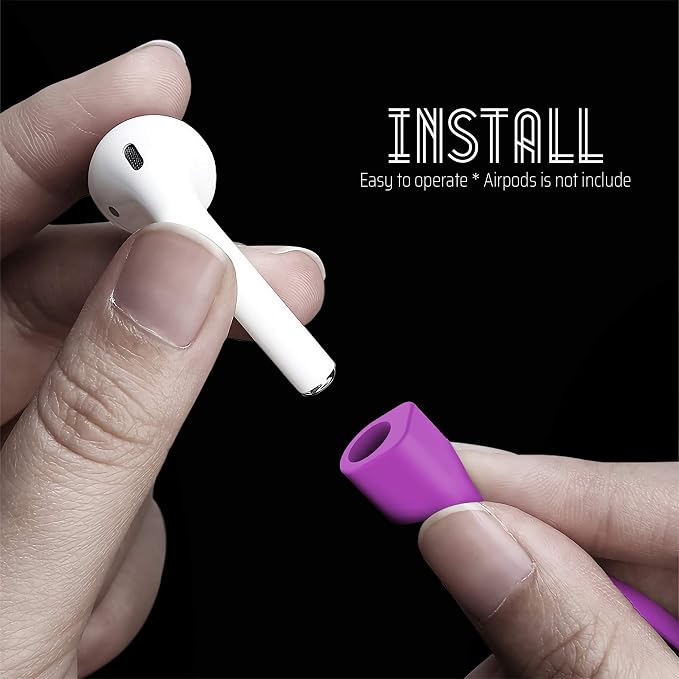 Ultra Strong Magnetic Airpod Pro Strap Anti-Lost Cord Sports Lanyard Compatible - Image 4
