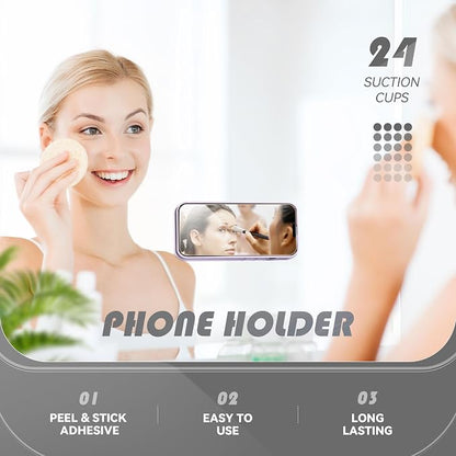 Silicone Phone Sticky Grip, Suction Phone Case Mount - Image 6