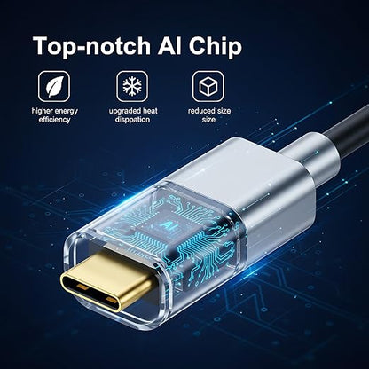 Fiber Optic USB A to USB C Cable 33ft, 10Gbps Active Optical Long-Distance - Image 4