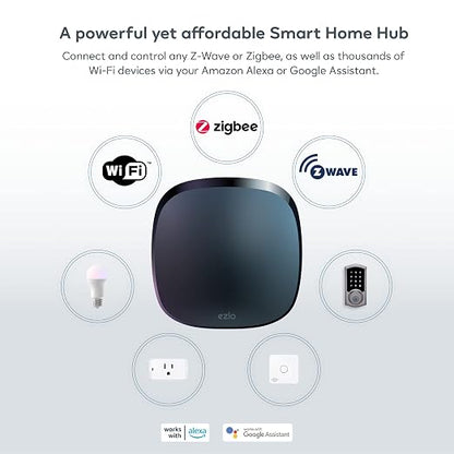 EzloPlus Smart Home Hub with Zigbee & Z-Wave. Works with Wi-Fi Devices - Image 3