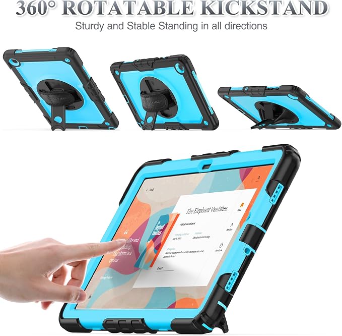 SEYMAC stock Case for Samsung Galaxy Tab A9+ Plus 11'', Full-Body Drop - Image 5