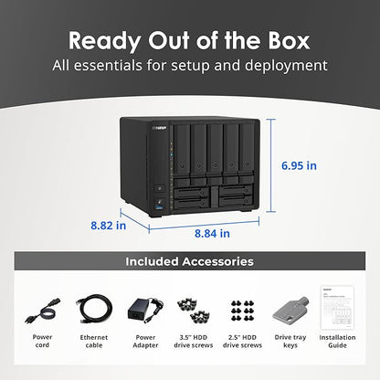 QNAP TS-932PX-4G 5+4 Bay High-Speed NAS - Image 7