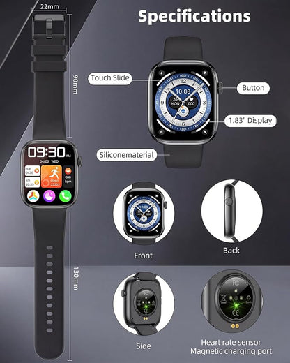 Smart Watch for Women Men, Fitness and Sleep Trackers - Image 9