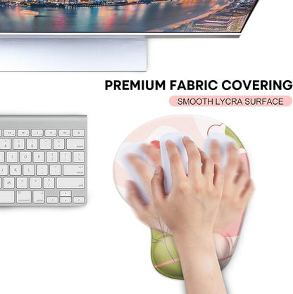 JIKIOU Mouse Pad, 2 Pack Ergonomic Mouse Pads - Image 6