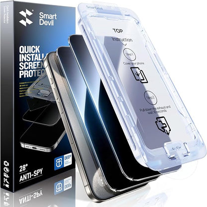 SMARTDEVIL 2PACK Privacy Screen Protector by SmartDevil