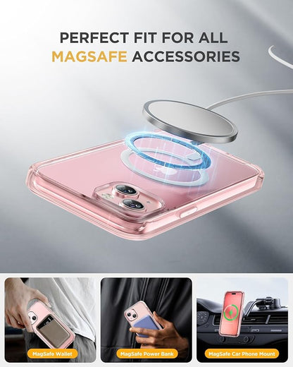 Miracase Glass Series for iPhone 15 Case Full-Body Magnetic Case - Image 4